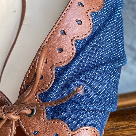 Isabella Fiore Slip on shoes Blue and Brown - Picture 3 of 10